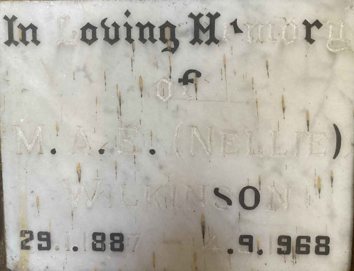 WILKINSON M.A.E. 1887-1968