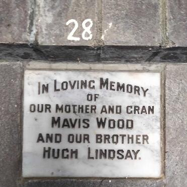 WOOD Mavis :: WOOD Hugh Lindsay