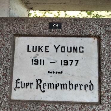 YOUNG Luke 1911-1977