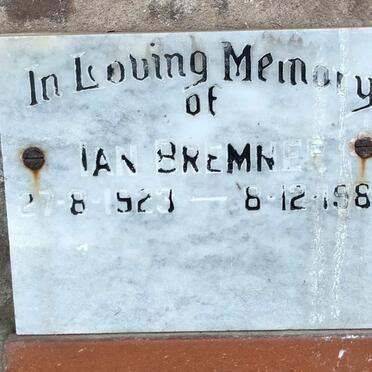 BREMNER Ian 1923-1982