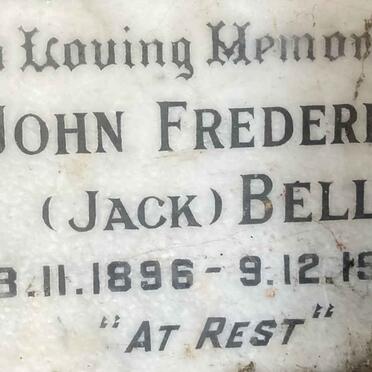 BELL John Frederick 1896-1964