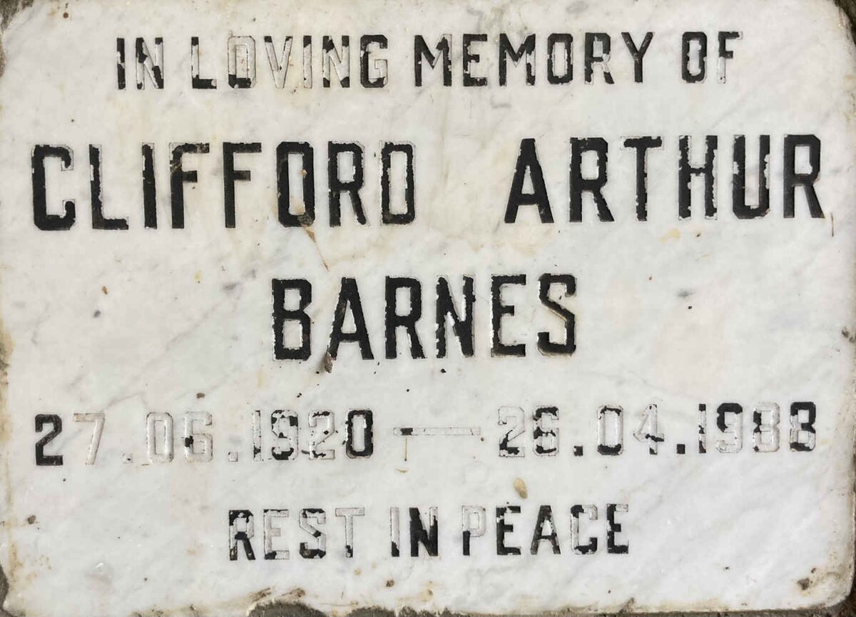 BARNES Clifford Arthur 1920-1988