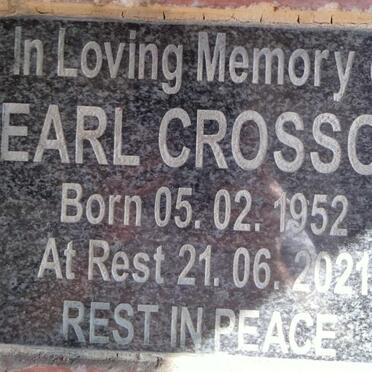 CROSSON Earl 1952-2021