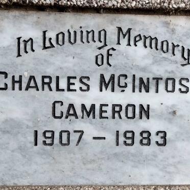 CAMERON Charles McIntosh 1907-1983