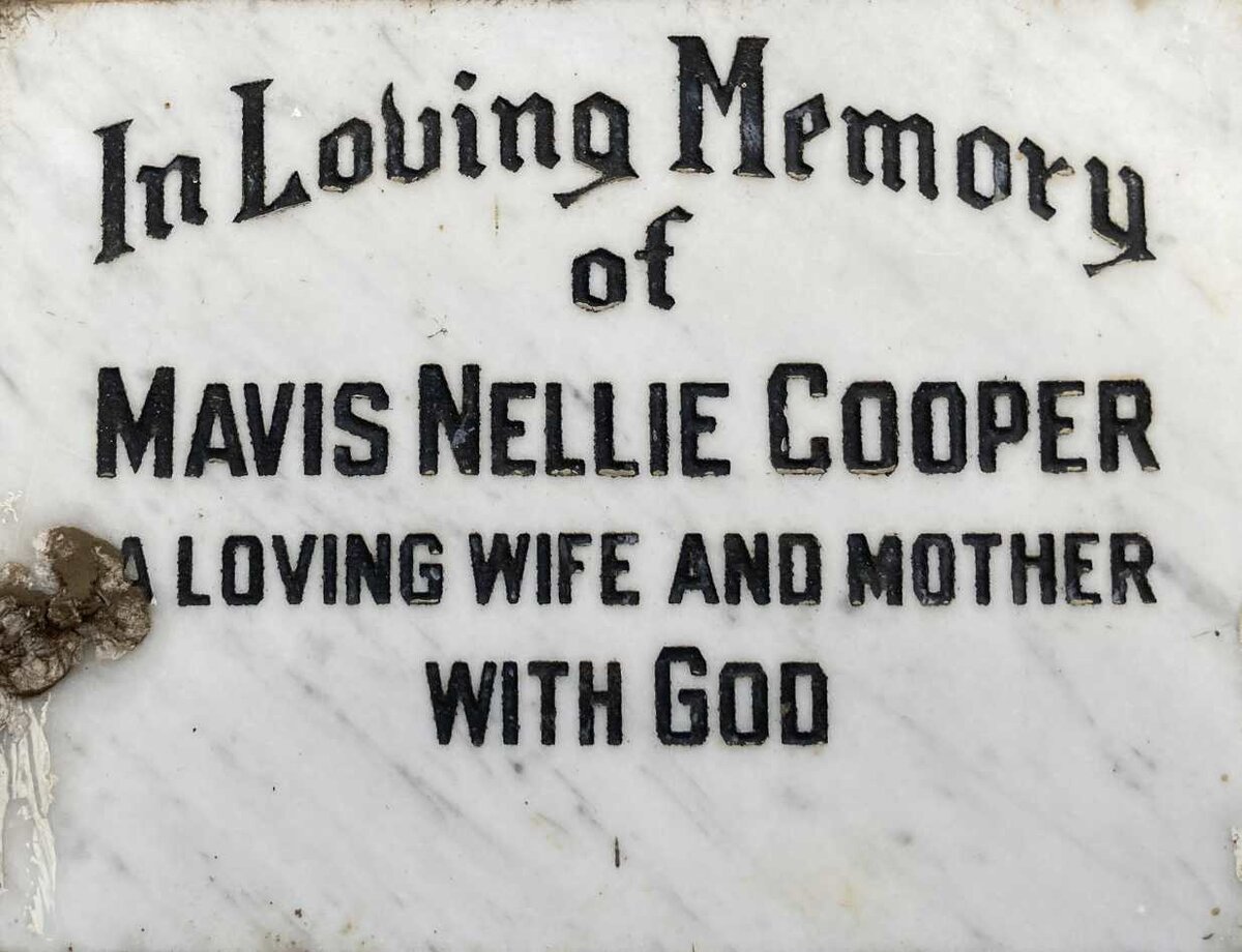 COOPER Mavis Nellie