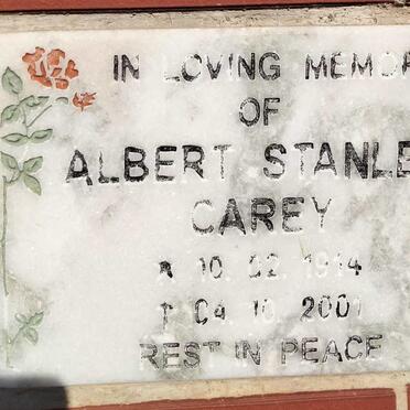 CAREY Albert Stanley 1914-2001