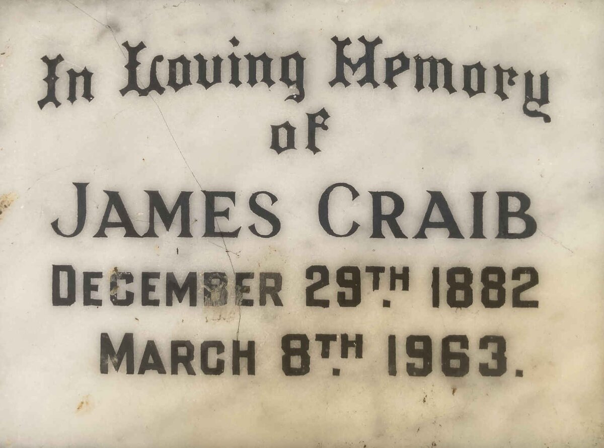 CRAIB James 1882-1963