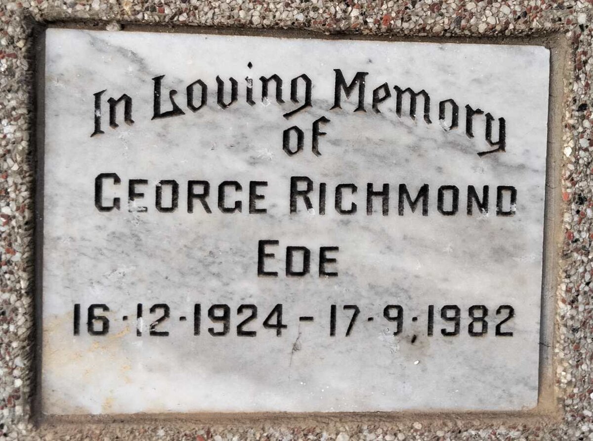 EDE George Richmond 1924-1982