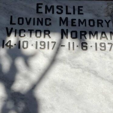 EMSLIE Victor Norman 1917-1978