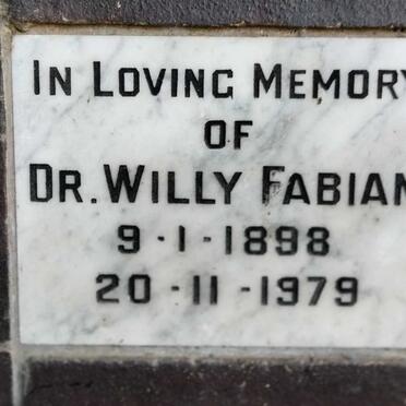 FABIAN Willy 1898-1979