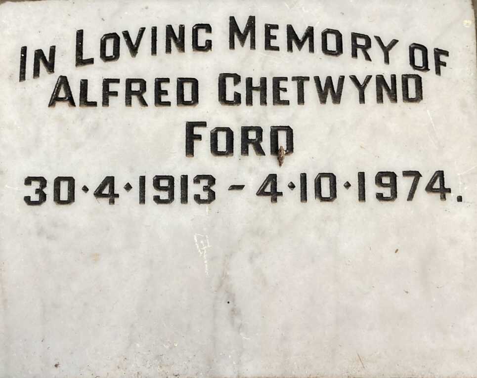 FORD Alfred Chetwynd 1913-1974