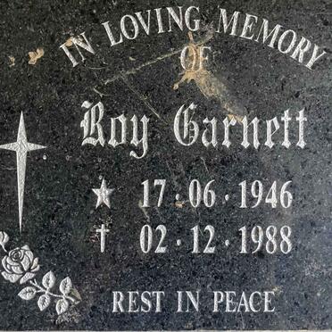 GARNETT Roy 1946-1988