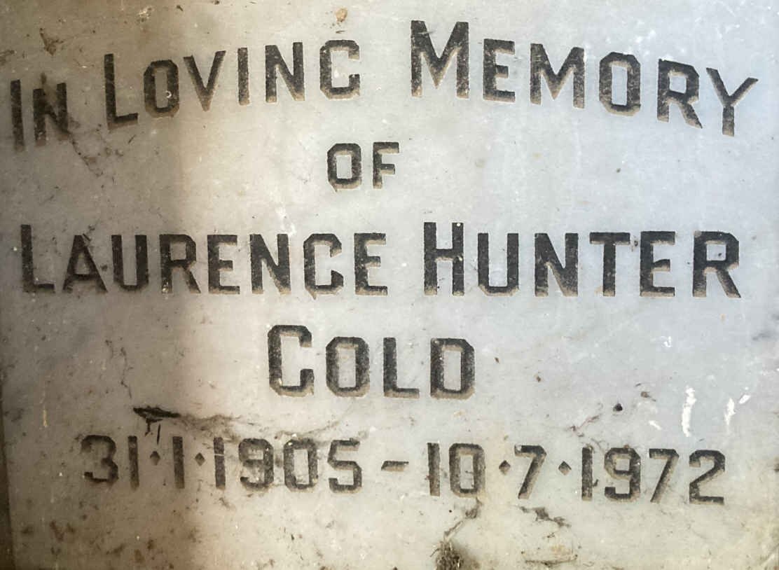 GOLD Laurence Hunter 1905-1972