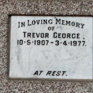 GEORGE Trevor 1907-1977