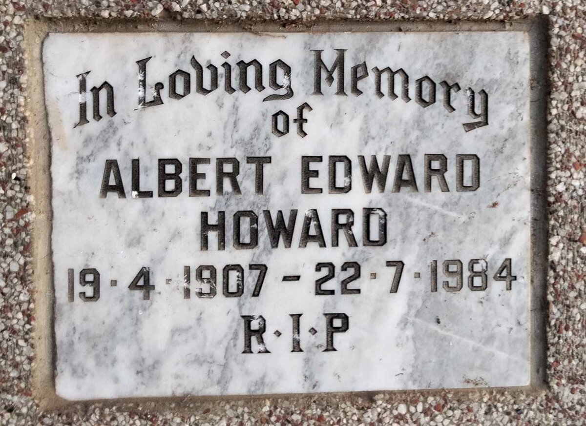 HOWARD Albert Edward 1907-1984