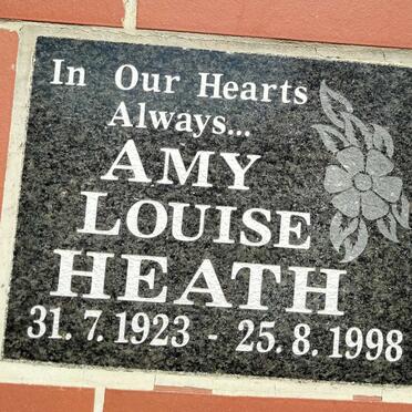 HEATH Amy Louise 1923-1998