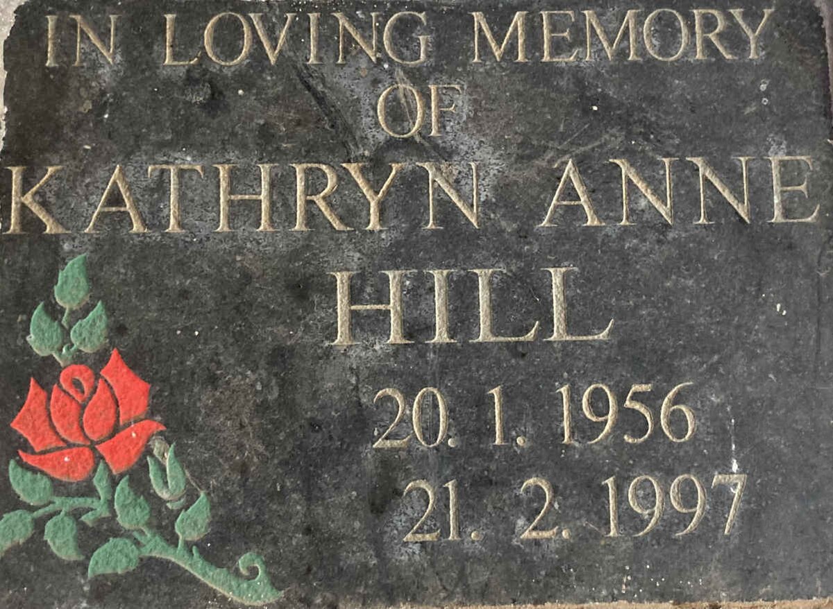 HILL Kathryn Anne 1956-1997