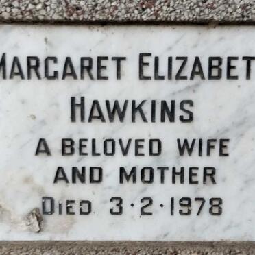 HAWKINS Margaret Elizabeth -1978
