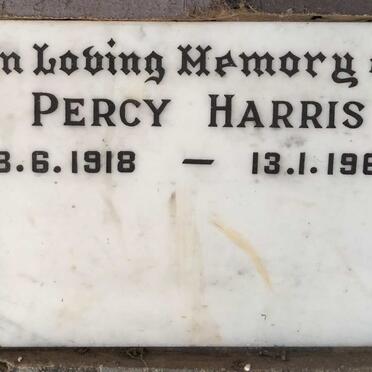 HARRIS Percy 1918-1969