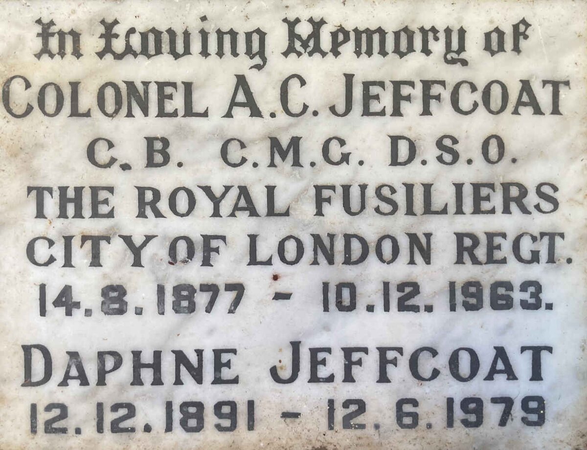 JEFFCOAT A.C. 1877-1963 & Daphne 1891-1979