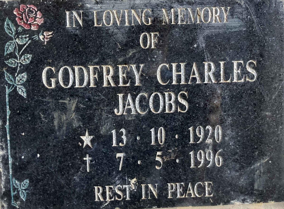 JACOBS Godfrey Charles 1920-1996