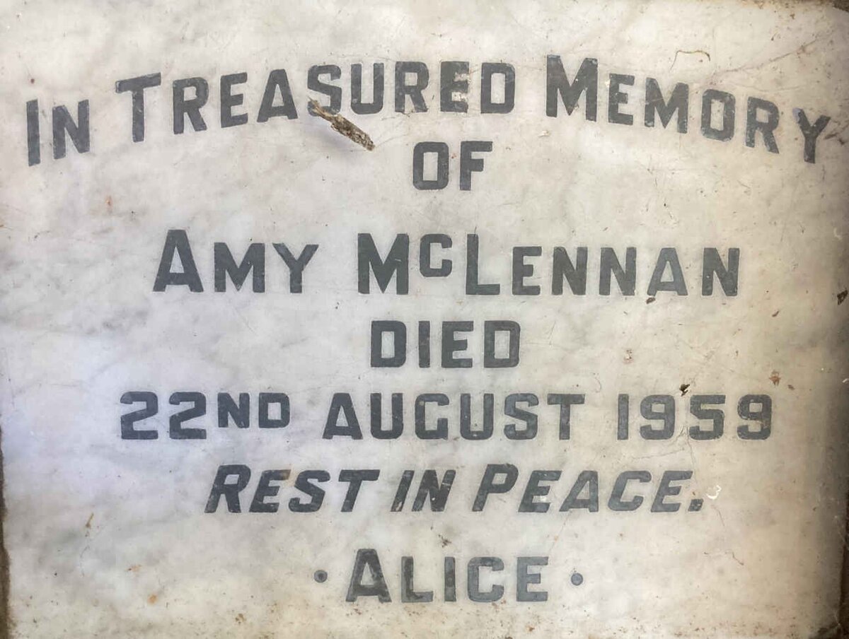 McLENNAN Amy -1959