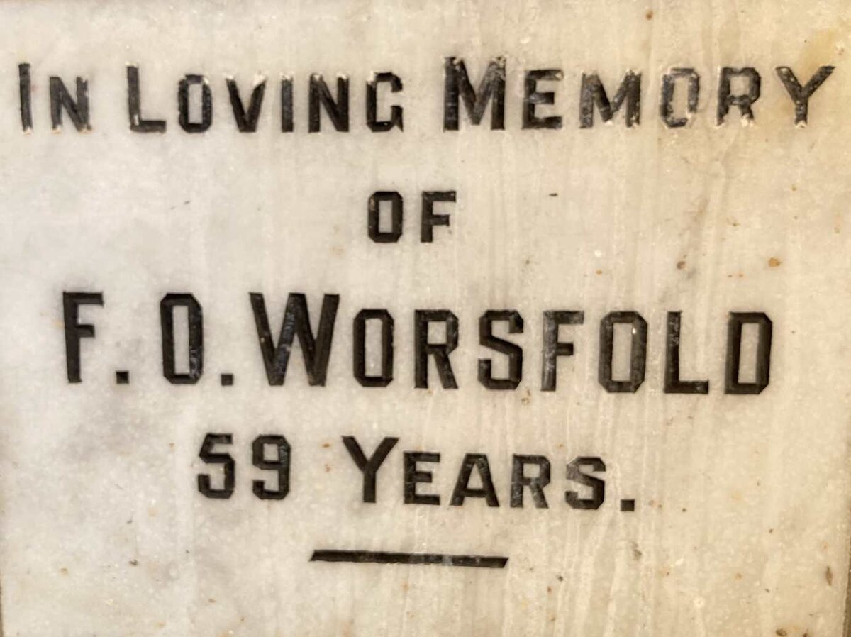WORSFOLD F.O.