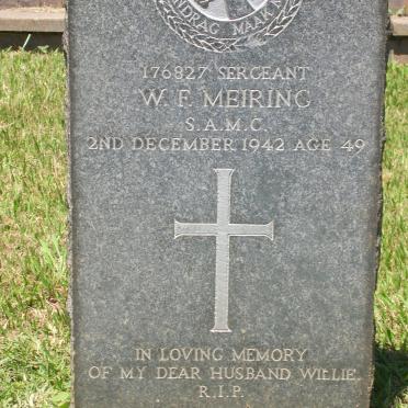 MEIRING W.F. -1942