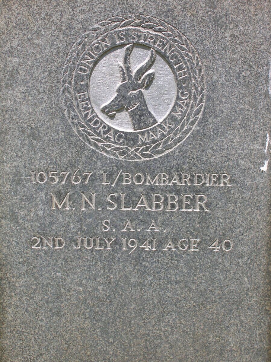 SLABBER M.N. -1941