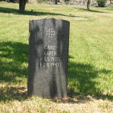 XAVER Carl 1920-1942