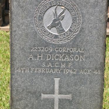 DICKASON A.H. -1942