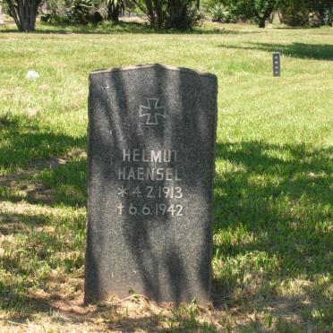 HAENSEL Helmut 1913-1942