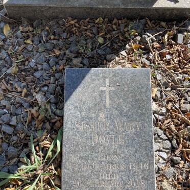 DOYLE Mary 1946-2018