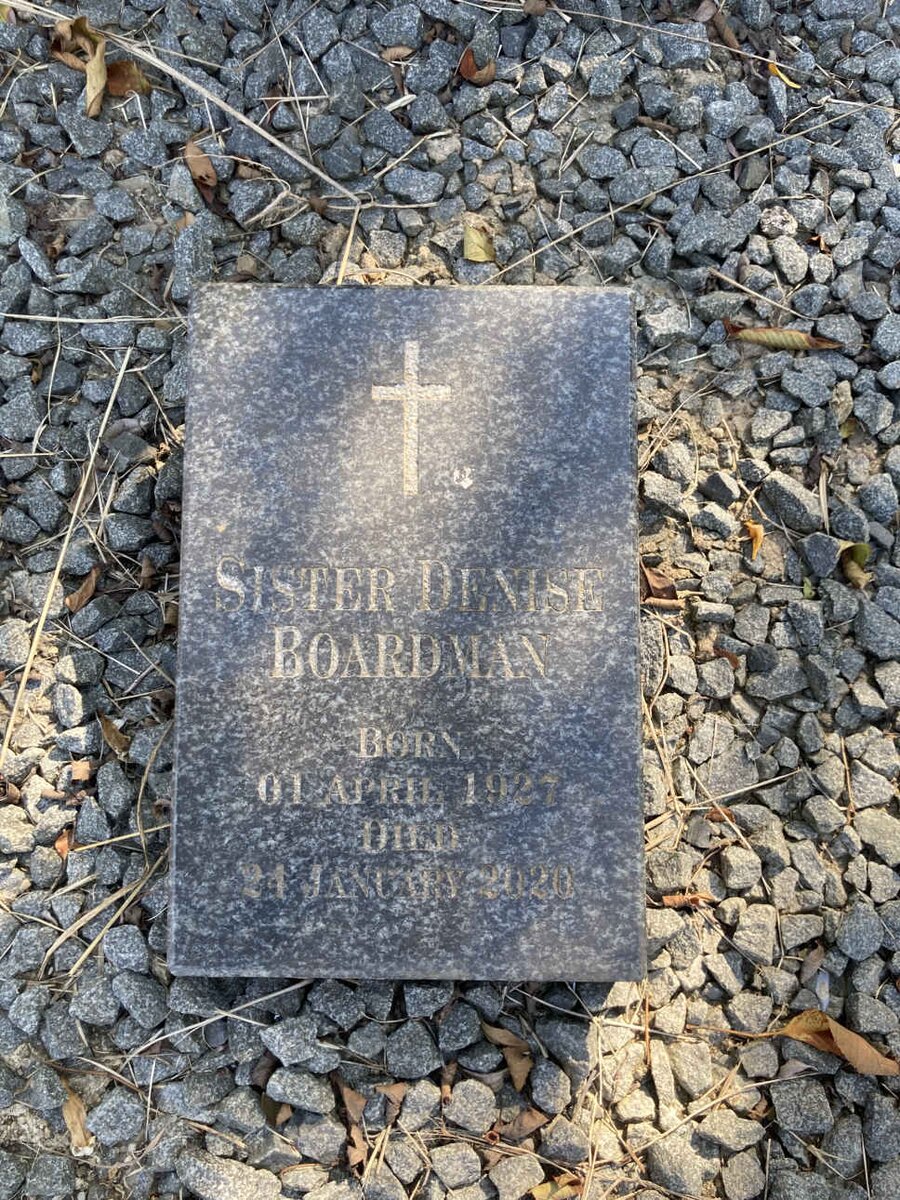 BOARDMAN Denise 1927-2020