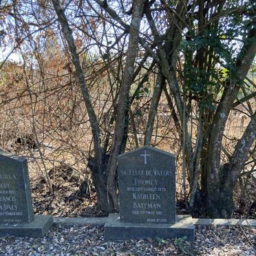 TWOMEY Felix De Valois -1979 :: BATEMAN Kathleen -1981