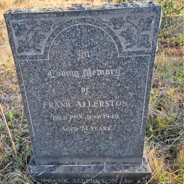 ALLERSTON Frank - 1949 :: ALLERSTON Frank -1971