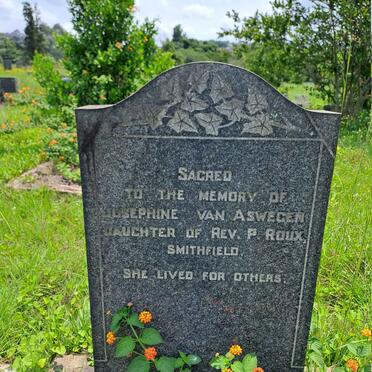ASWEGEN Josephine, van nee ROUX