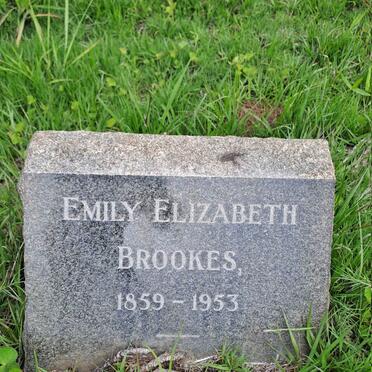 BROOKES Emily Elizabeth 1859-1953