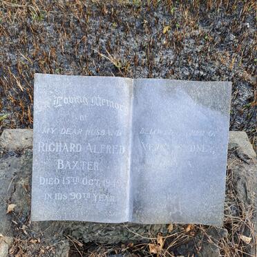 BAXTER Richard Alfred -1949