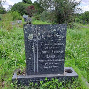 BAKER George Stephen -1960