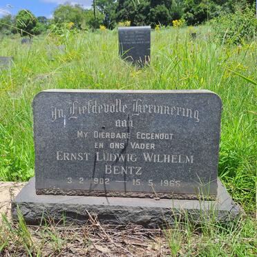 BENTZ Ernest Ludwig Wilhelm 1902-1966