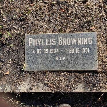 BROWNING Phyllis 1904-1991