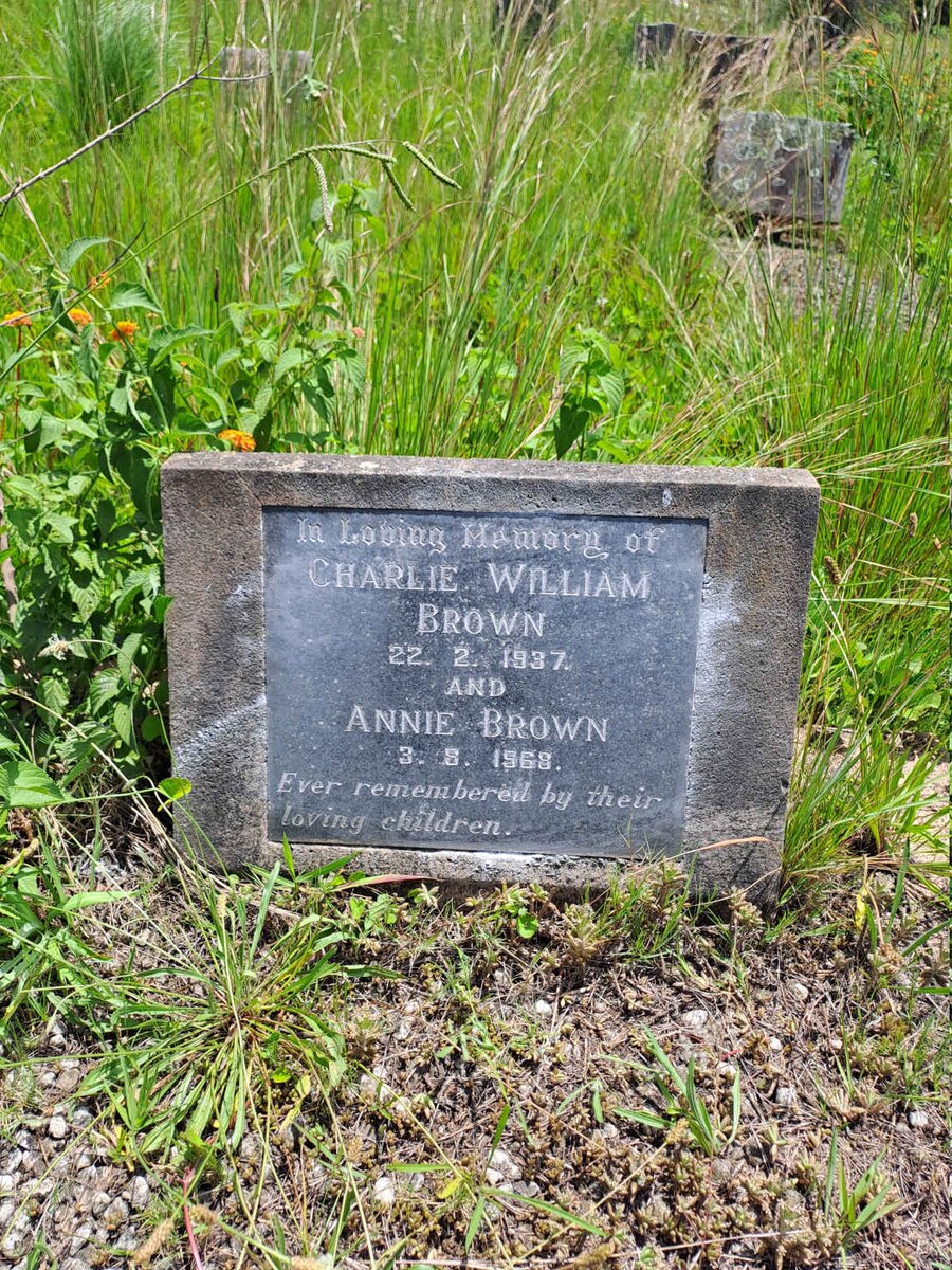 BROWN Charlie William -1937 & Annie -1968
