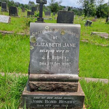 BUSHBY Elizabeth Jane -1939