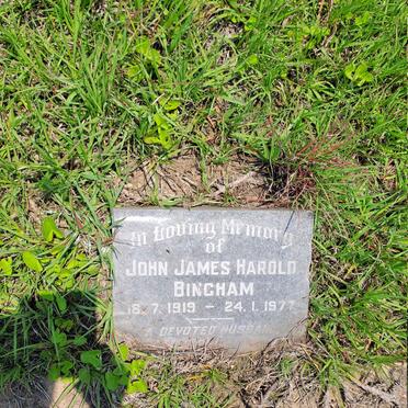 BINGHAM John James Harold 1919-1977