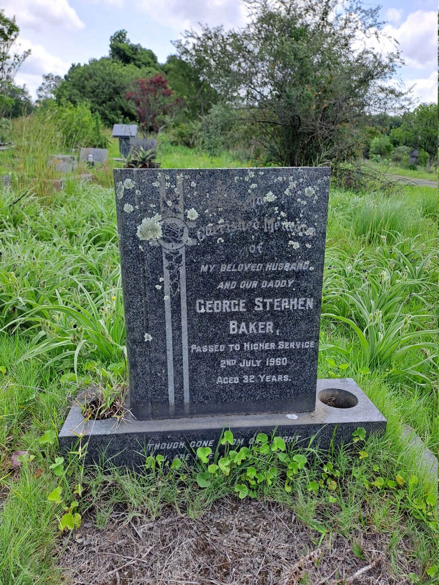 BAKER George Stephen -1960