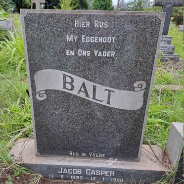 BALT Jacob Casper 1890-1950