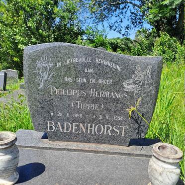 BADENHORST Phillipus Hermanus 1958-1994