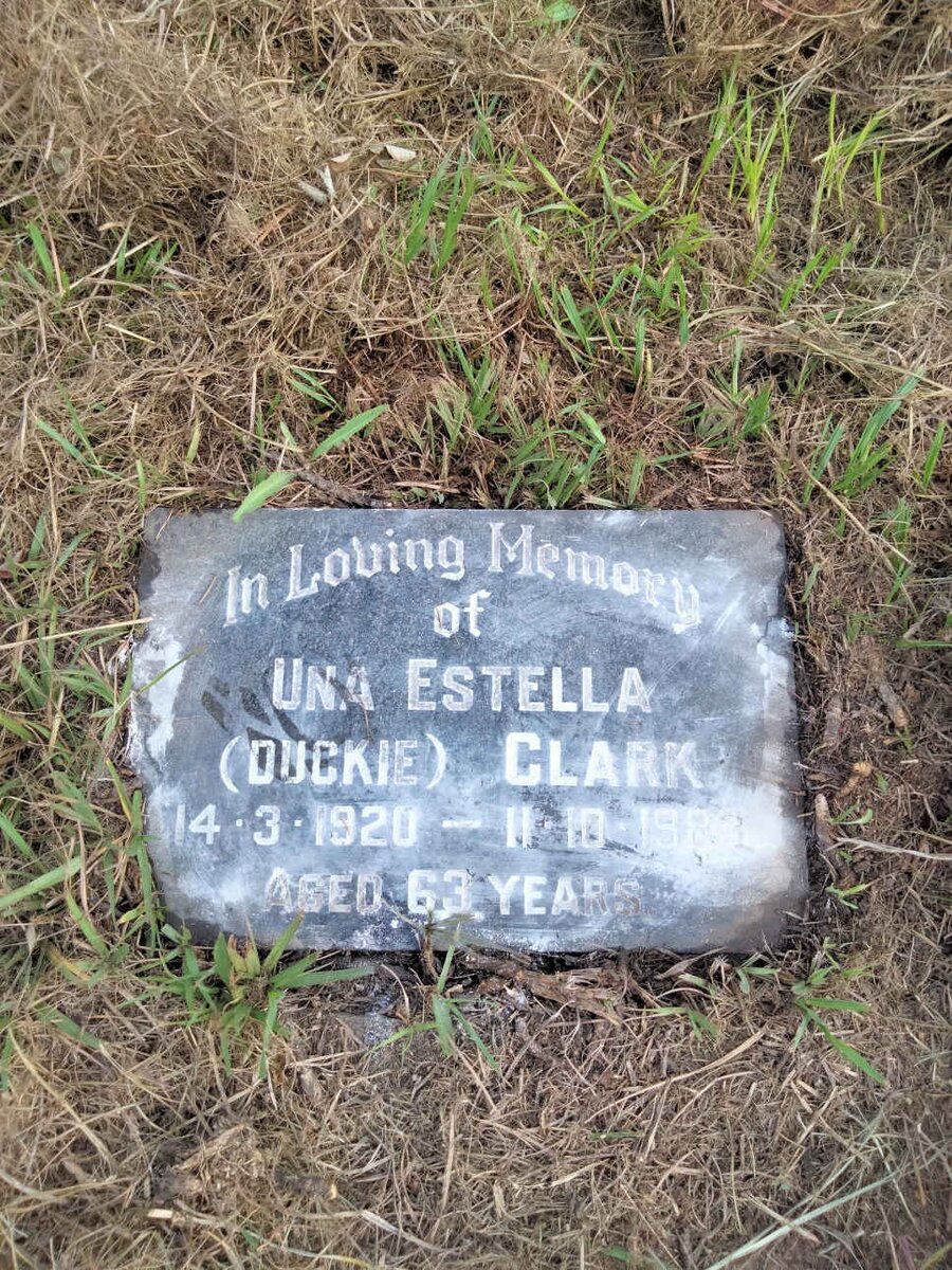 CLARK Una Estella 1920-1983