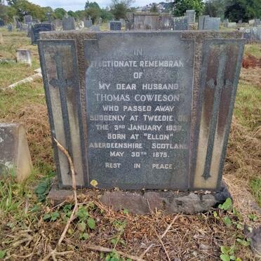 COWIESON Thomas 1875-1936